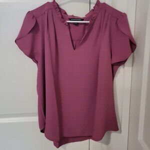 Tiffiny Tulip Sleeve Blouse in petite Large